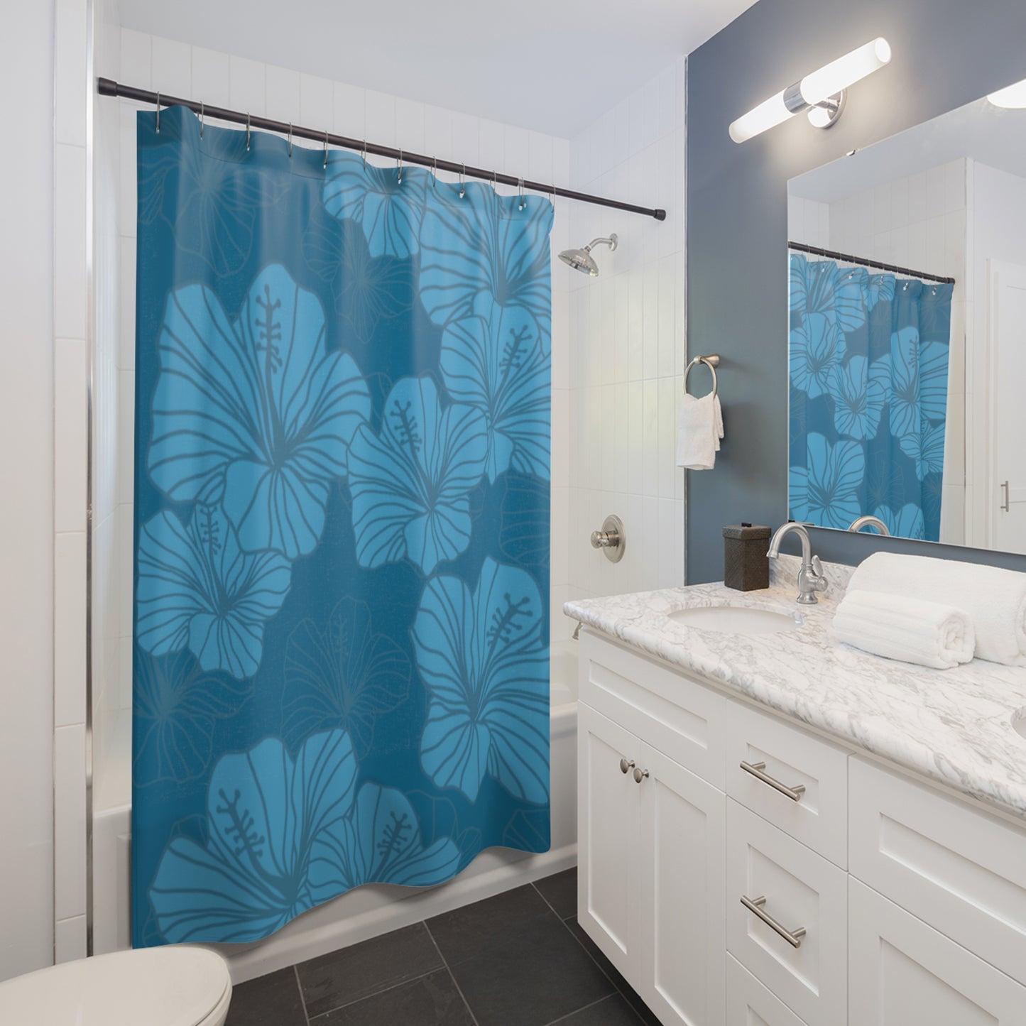 Hibiscus Shower Curtain