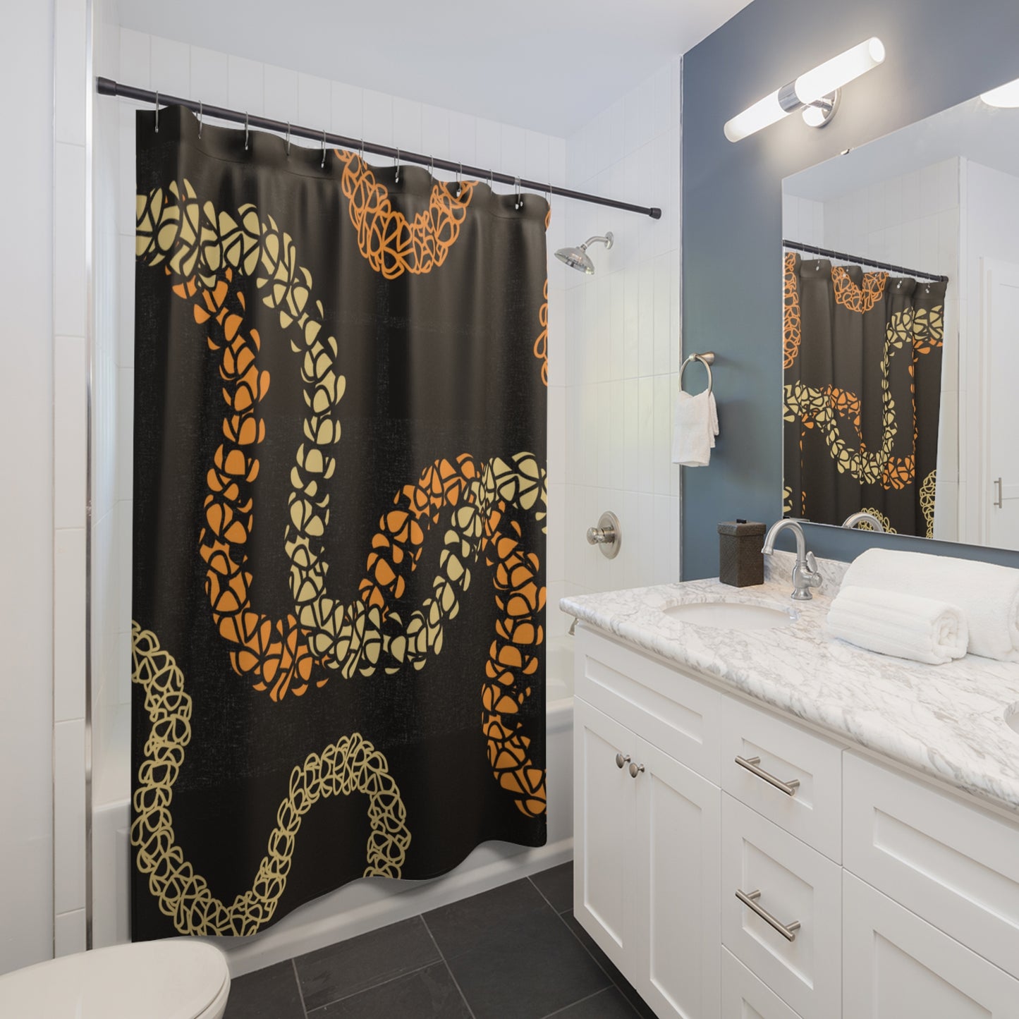 Lei Pua Kenikeni Shower Curtain