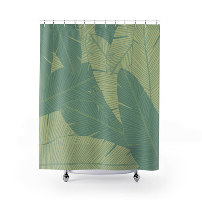 Lau Maiʻa Shower Curtain