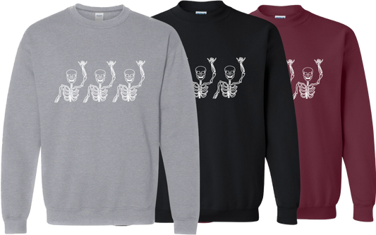 Shaka Skeleton Crewneck